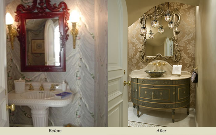 Powder Room Redesign