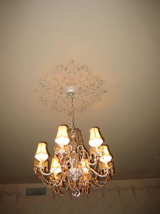 Lighting and Custom Ceiling